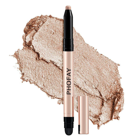 JMT-264970 PHOFAY Waterproof Eyeshadow Stick with Built-in Smudger for Easy Application