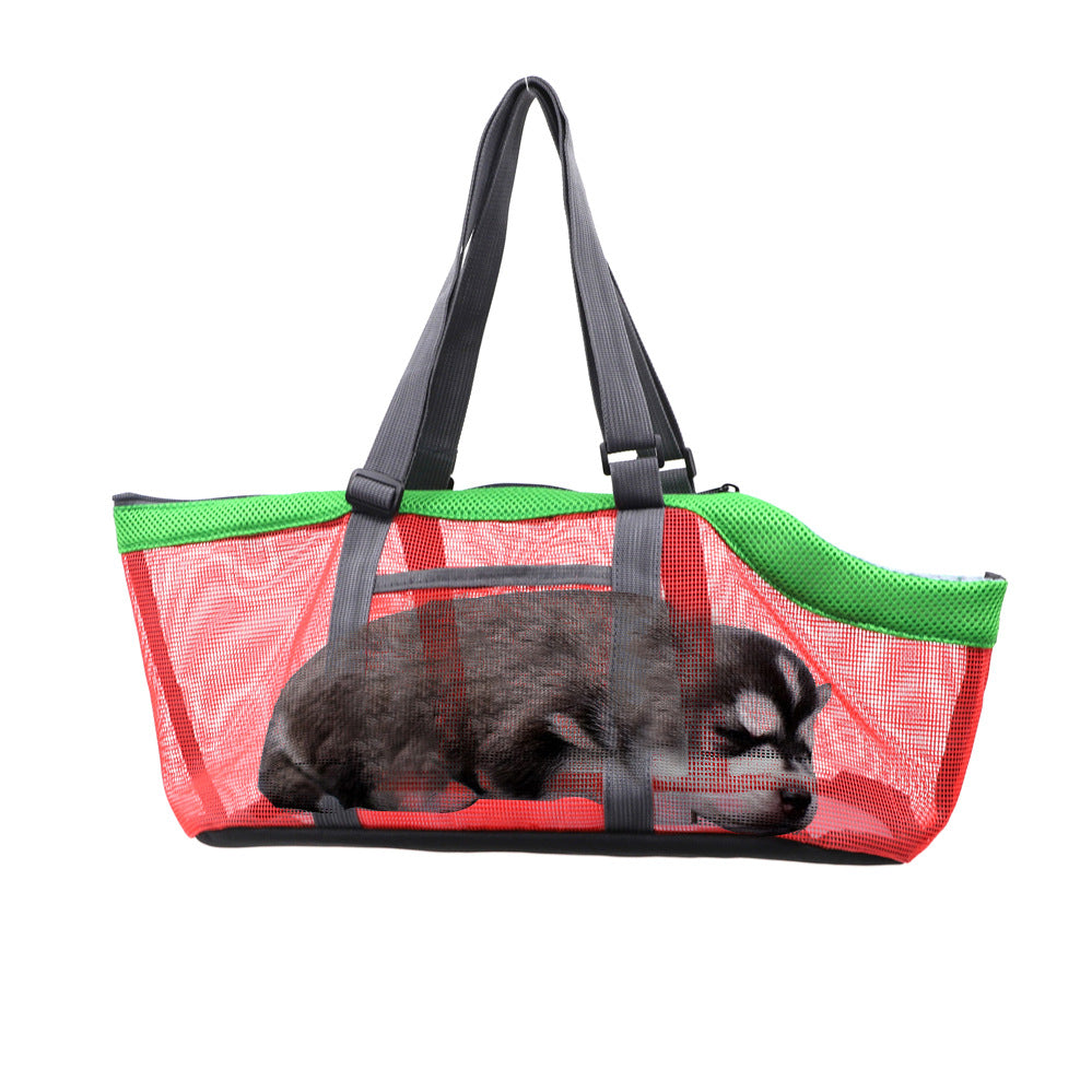 JMT-265034 Portable Foldable Large-Capacity Pet Carrier with Breathable Design