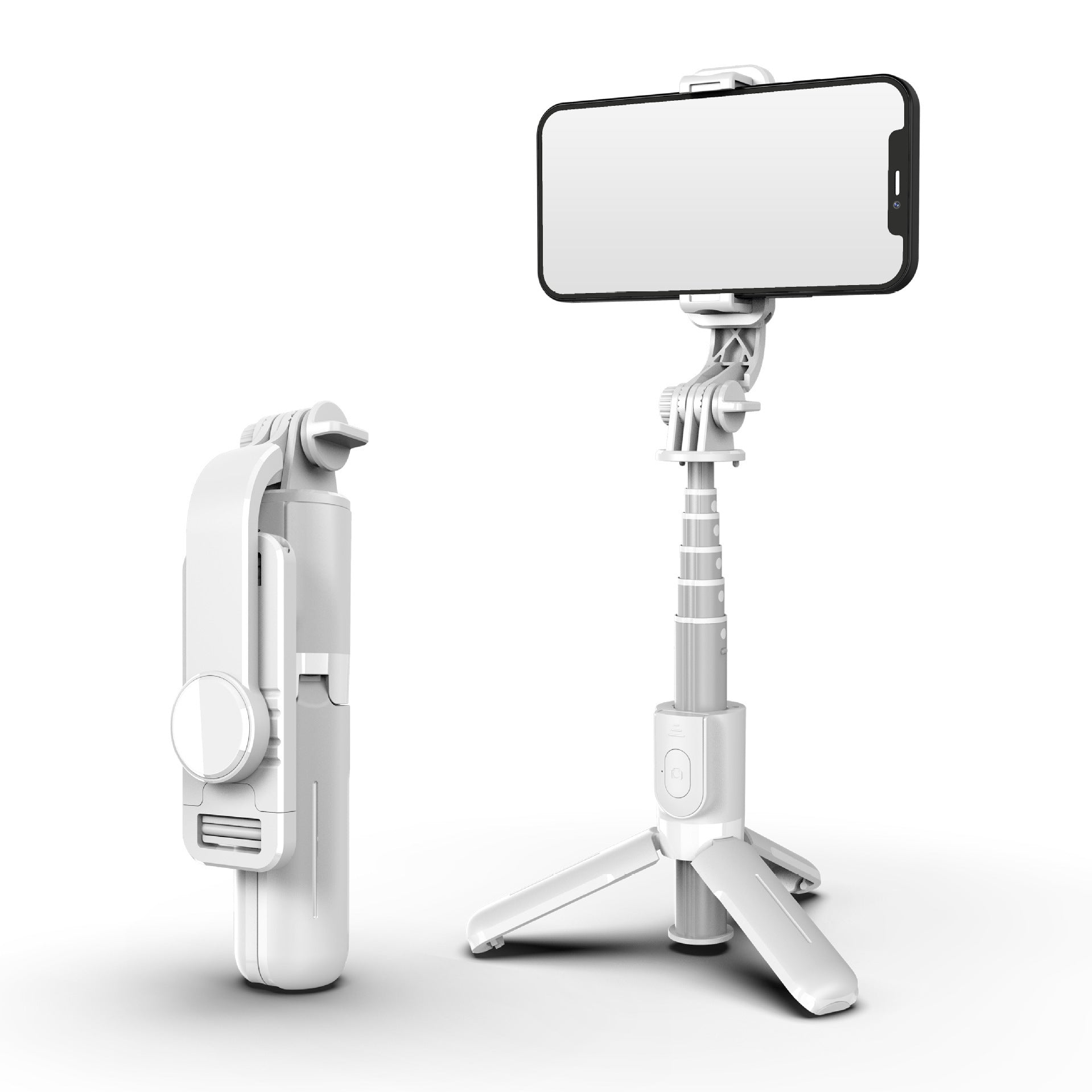 JMT-265354 Universal Mini Tripod Selfie Stick with Mobile Phone Holder for Live Streaming and Photography