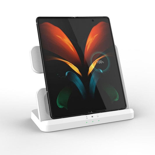 JMT-265546 3-in-1 Multifunctional Fast Wireless Charging Station - Black & White Options