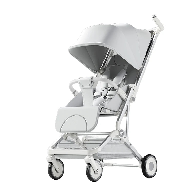 JMT-265546 Lightweight Folding Baby Stroller with Detachable Canopy and Breathable Backrest for Travel