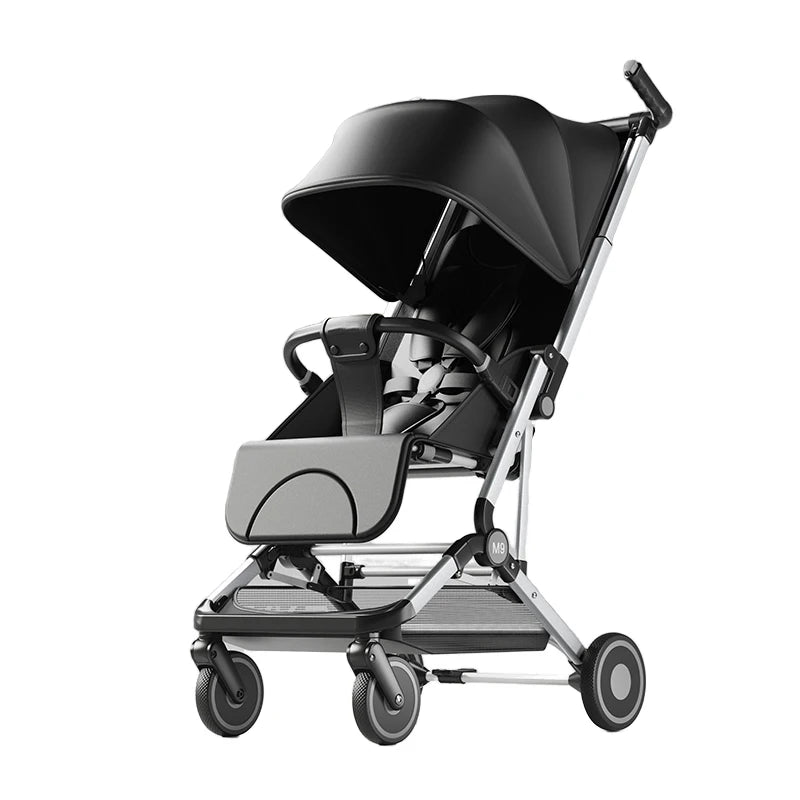 JMT-265546 Lightweight Folding Baby Stroller with Detachable Canopy and Breathable Backrest for Travel