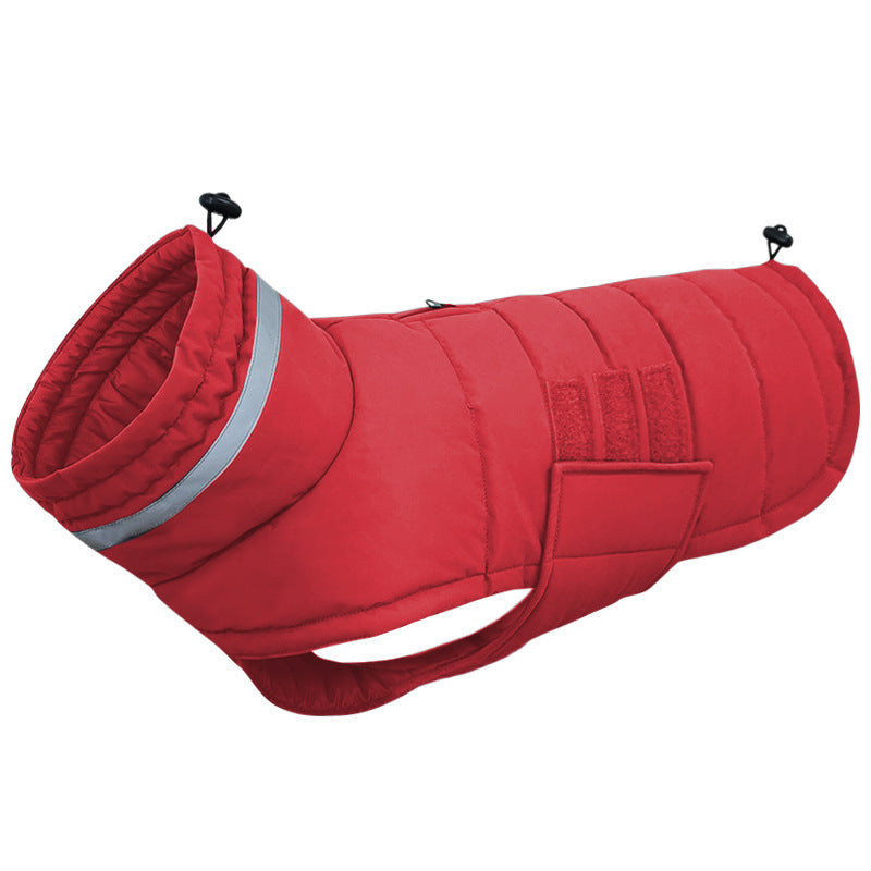 JMT-265610 Cold-Proof and Rain-Proof Pet Coat for Large Dogs - Corgi Trench Style Clothing