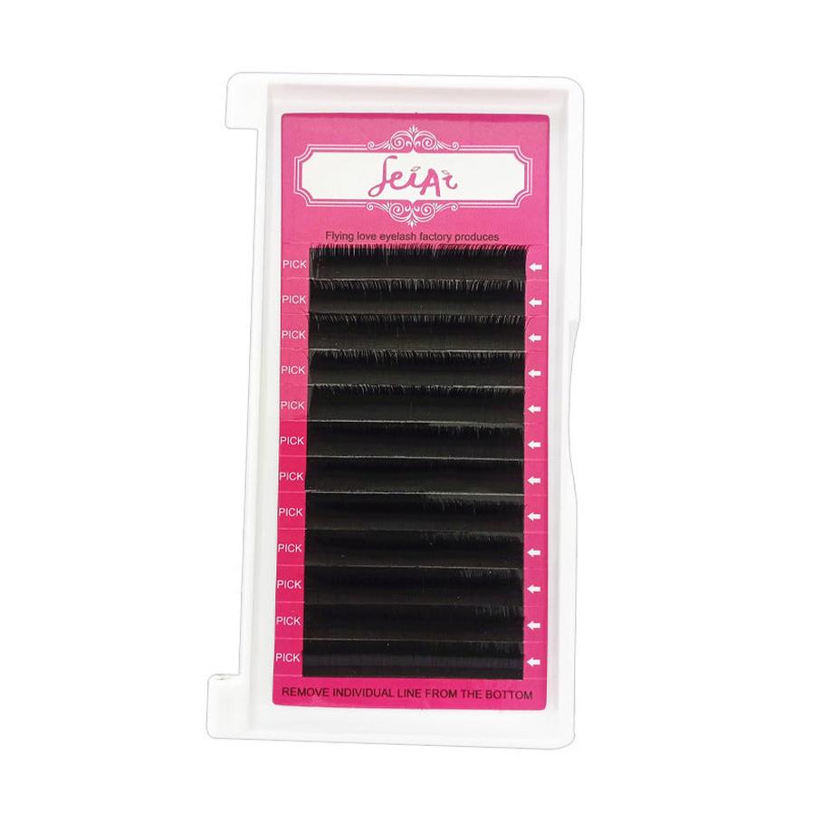 JMT-265802 Handmade Soft Silk Fiber False Eyelashes - Natural Length 8-12MM with Multiple Curl Options