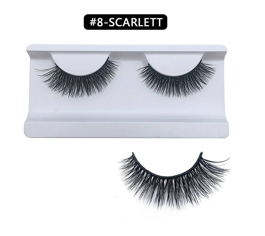 JMT-266954 3D Mink Hair False Eyelashes for Voluminous and Natural Look