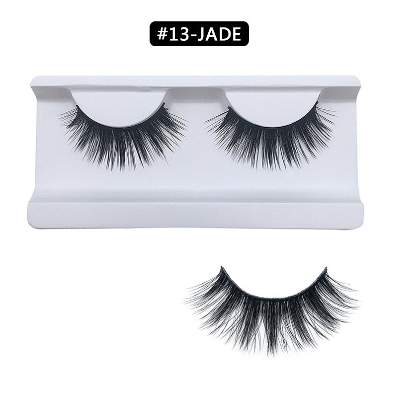 JMT-266954 3D Mink Hair False Eyelashes for Voluminous and Natural Look
