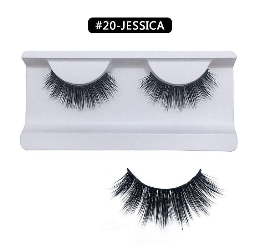 JMT-266954 3D Mink Hair False Eyelashes for Voluminous and Natural Look