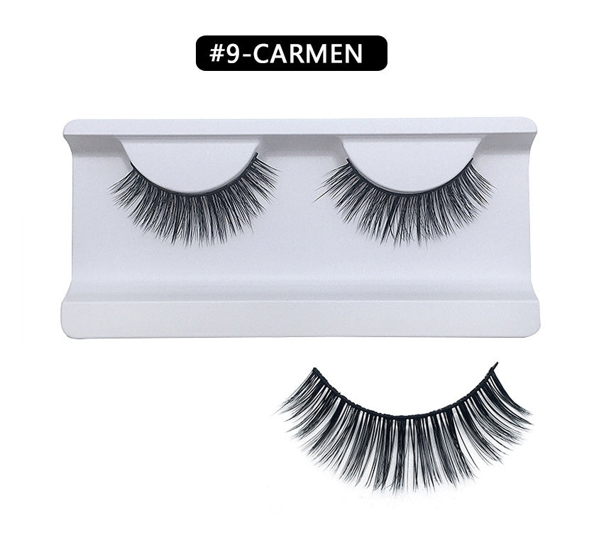 JMT-266954 3D Mink Hair False Eyelashes for Voluminous and Natural Look