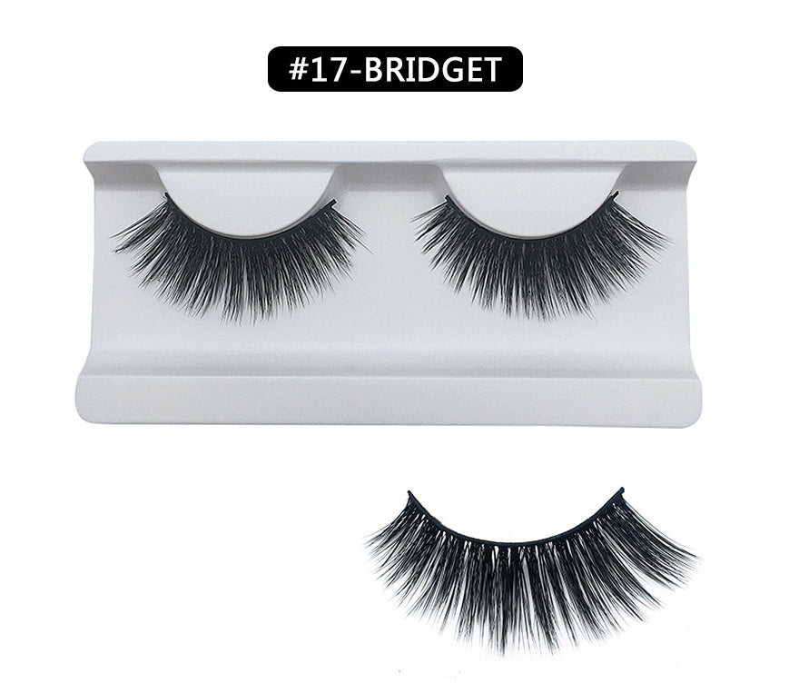 JMT-266954 3D Mink Hair False Eyelashes for Voluminous and Natural Look