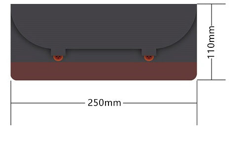 JMT-267018 Felt PU Keyboard Storage Case - Compatible with 40%, 60%, 65%, 80%, and 100% Keyboards