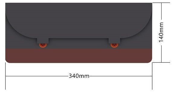 JMT-267018 Felt PU Keyboard Storage Case - Compatible with 40%, 60%, 65%, 80%, and 100% Keyboards