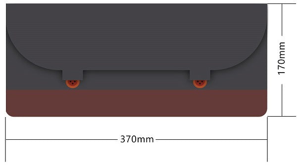 JMT-267018 Felt PU Keyboard Storage Case - Compatible with 40%, 60%, 65%, 80%, and 100% Keyboards