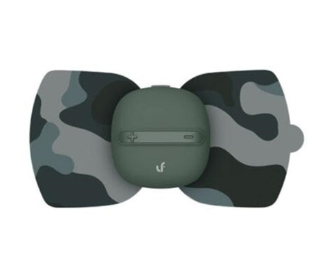 JMT-267082 Leather Bear Massage Sticker with 5 Modes & 10 Intensities, USB Rechargeable for Full-Body Relaxation