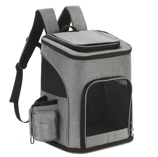 JMT-267082 Portable Pet Shoulder Bag with Breathable Design and Large Capacity for Cats and Dogs