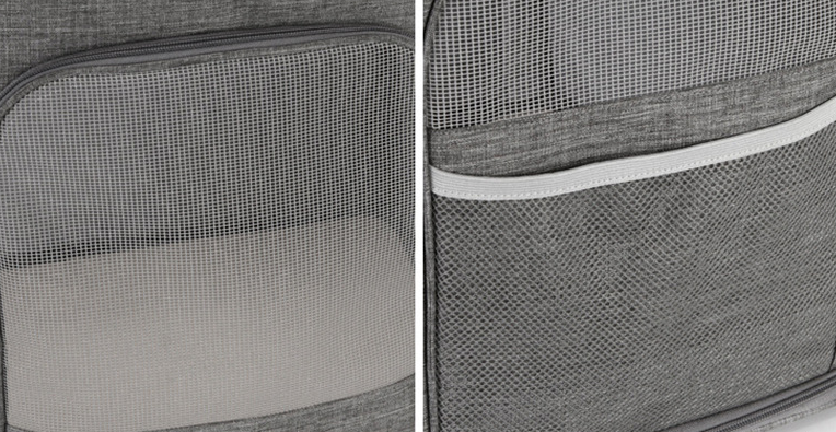 JMT-267082 Portable Pet Shoulder Bag with Breathable Design and Large Capacity for Cats and Dogs