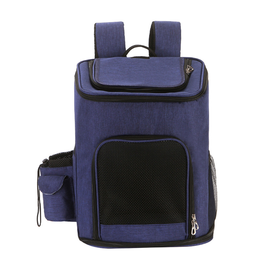 JMT-267082 Portable Pet Shoulder Bag with Breathable Design and Large Capacity for Cats and Dogs