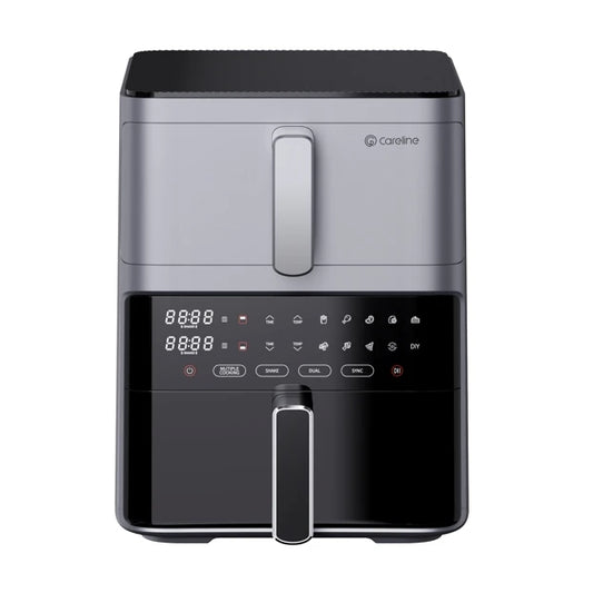 JMT-267594 10L Dual Core Air Fryer with Dual Heating Technology and Multiple Electronic Screens for Efficient Cooking