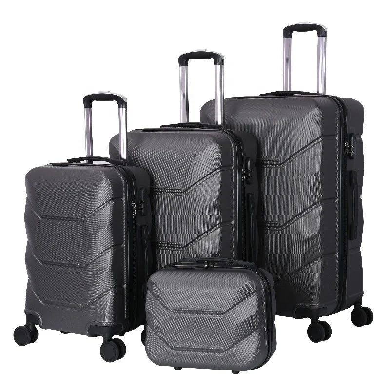 JMT-267722 Carry-On Hard Shell Suitcases – 20", 24", and 28" Travel Luggage Sets