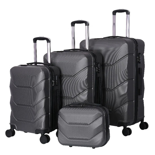 JMT-267722 Carry-On Hard Shell Suitcases – 20", 24", and 28" Travel Luggage Sets