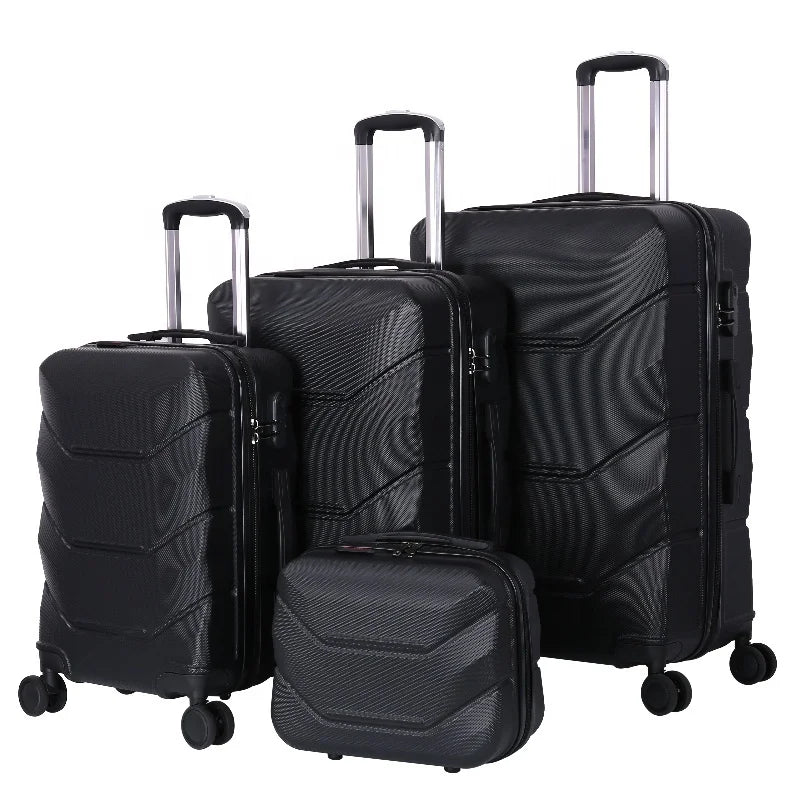 JMT-267722 Carry-On Hard Shell Suitcases – 20", 24", and 28" Travel Luggage Sets