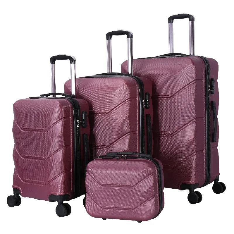 JMT-267722 Carry-On Hard Shell Suitcases – 20", 24", and 28" Travel Luggage Sets
