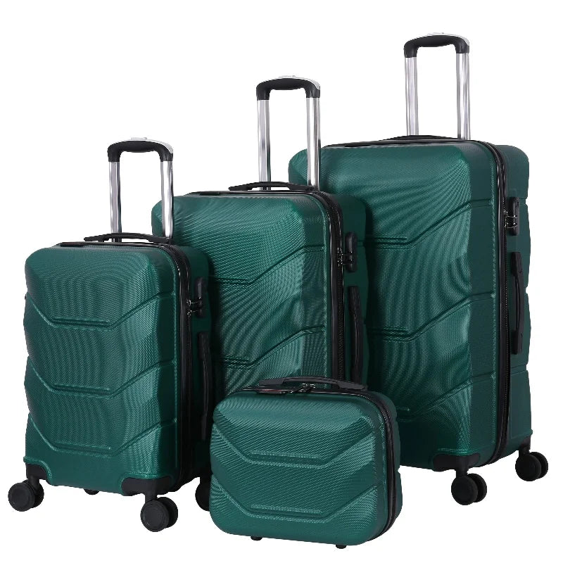 JMT-267722 Carry-On Hard Shell Suitcases – 20", 24", and 28" Travel Luggage Sets