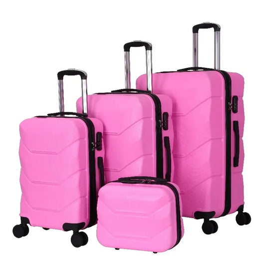JMT-267722 Carry-On Hard Shell Suitcases – 20", 24", and 28" Travel Luggage Sets