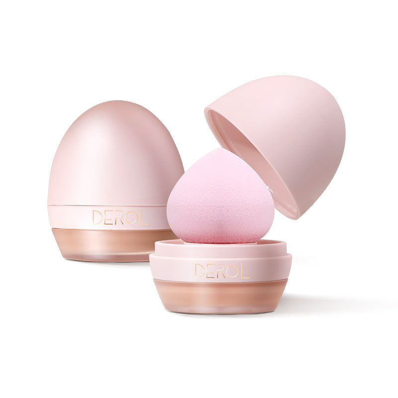 JMT-267978 Lightweight Foundation Concealer Cream with Makeup Sponge - Brightening, Moisturizing Liquid Foundation in 4 Shades