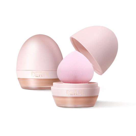 JMT-267978 Lightweight Foundation Concealer Cream with Makeup Sponge - Brightening, Moisturizing Liquid Foundation in 4 Shades