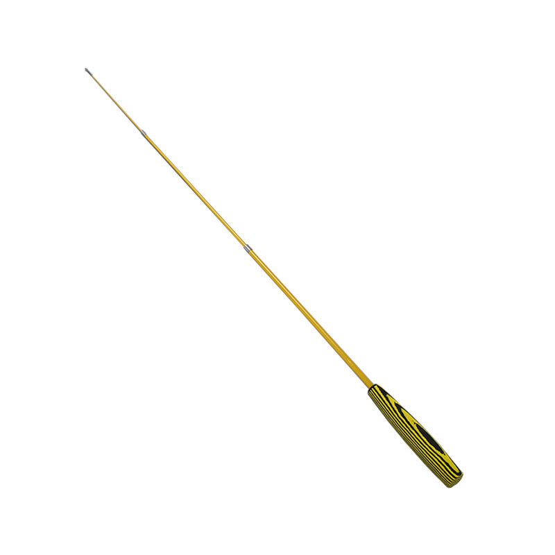 JMT-267978 Three-Stage Telescoping Cat Teaser Wand with Durable Fiberglass Rod and EVA Handle