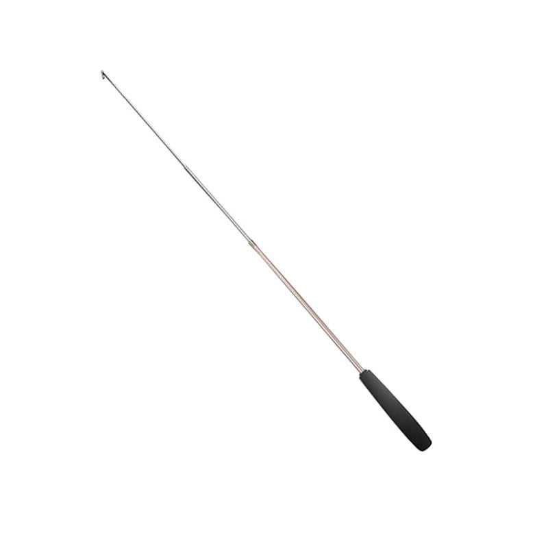 JMT-267978 Three-Stage Telescoping Cat Teaser Wand with Durable Fiberglass Rod and EVA Handle