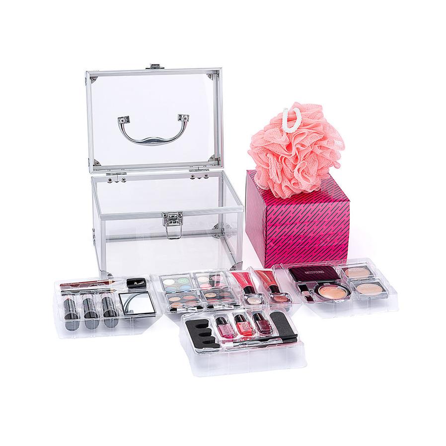 JMT-268426 Multi-Color Makeup Set with Lipstick, Eye Shadow, Nail Polish, and More