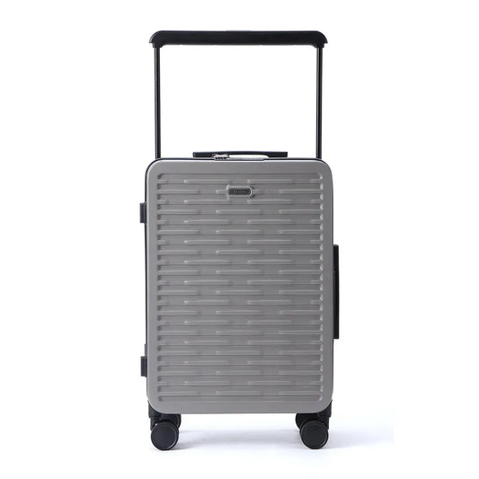 JMT-268554 Designer 100% PC Carry-On Hard Shell Travel Suitcase with Wide Trolley Handle