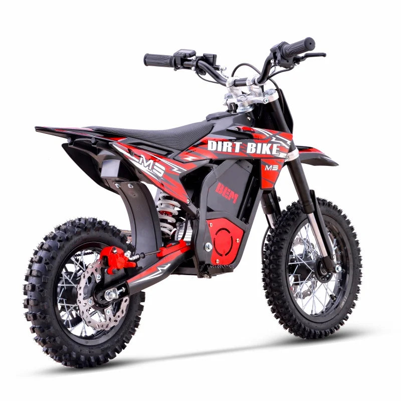 JMT-268746 Children's Mini Red Electric Dirt Bike for Off-Road Riding , Top Speed 27.9 mph