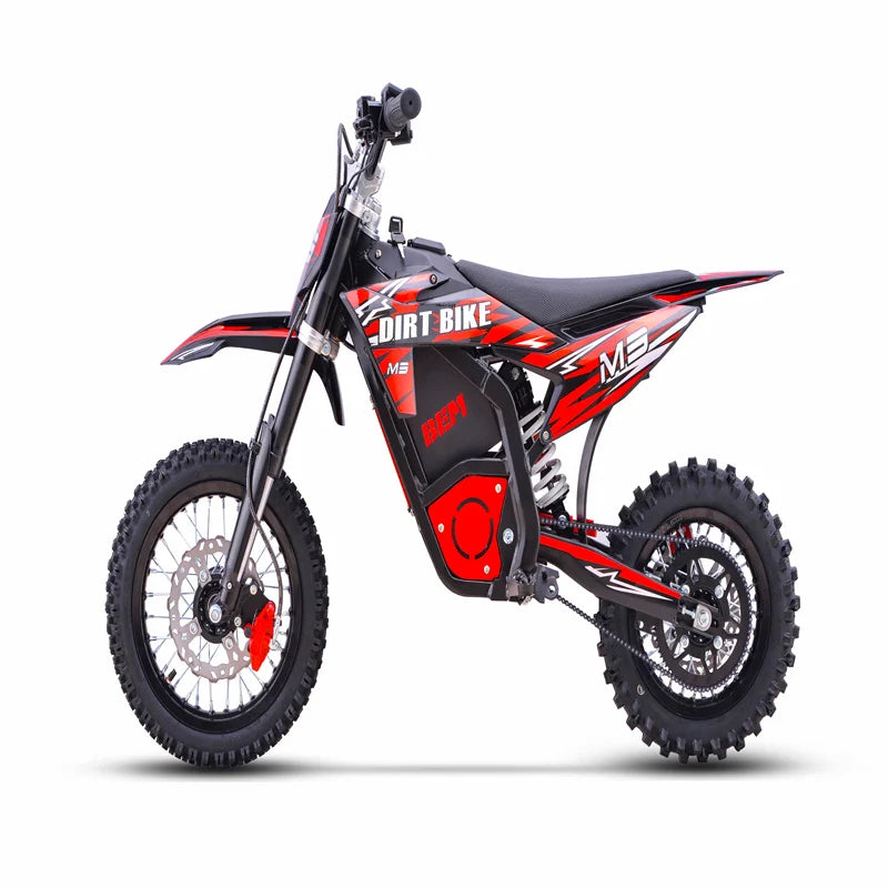 JMT-268746 Children's Mini Red Electric Dirt Bike for Off-Road Riding , Top Speed 27.9 mph