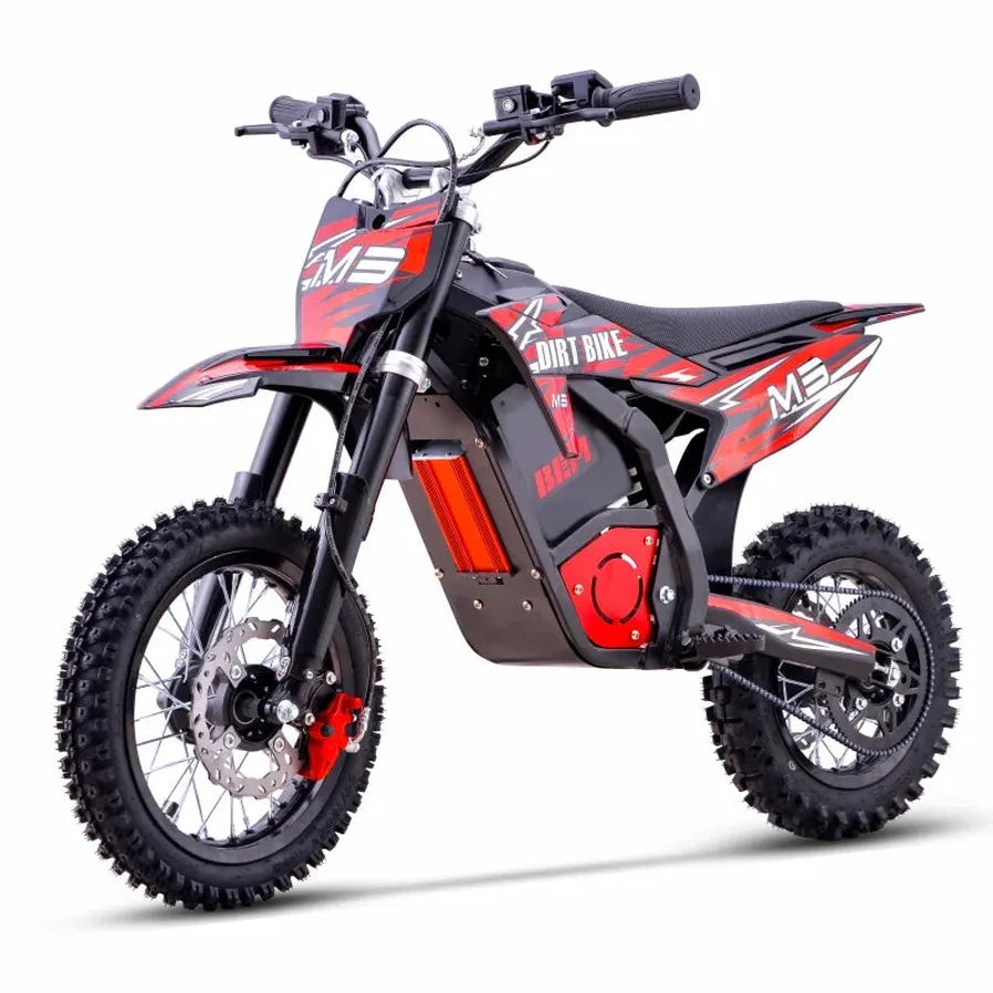 JMT-268746 Children's Mini Red Electric Dirt Bike for Off-Road Riding , Top Speed 27.9 mph