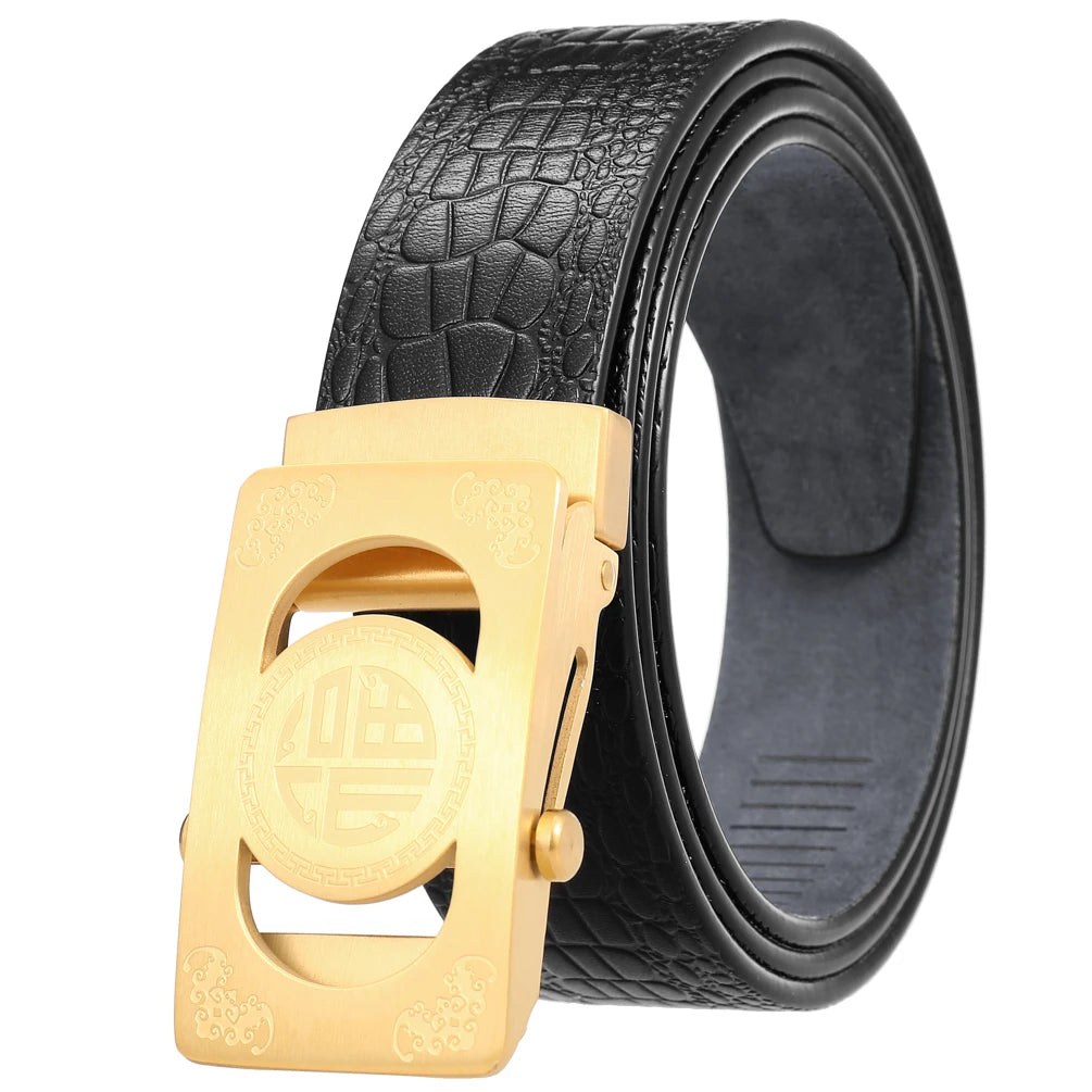 JMT-269898 Stainless Steel All-Match Belt for Men - Versatile and Stylish Accessory