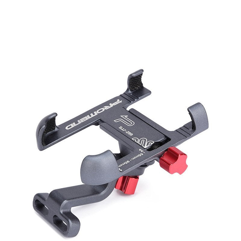 JMT-270154 Aluminum Alloy Motorcycle Phone Holder with 360-Degree Rotation and Sturdy Design