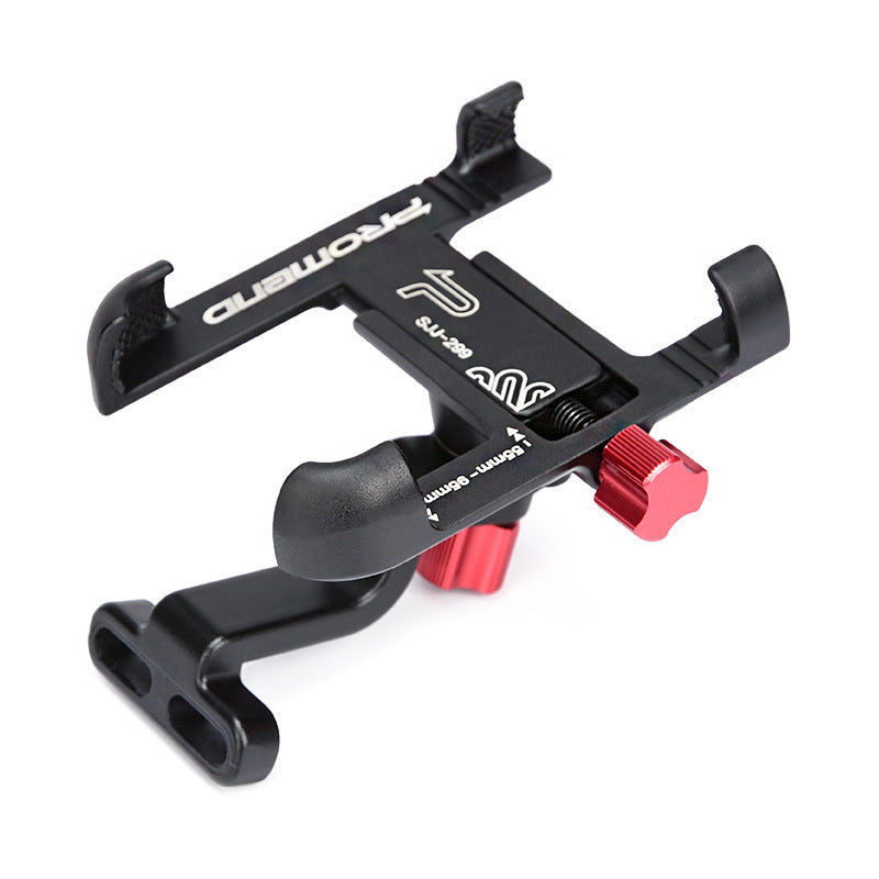 JMT-270154 Aluminum Alloy Motorcycle Phone Holder with 360-Degree Rotation and Sturdy Design