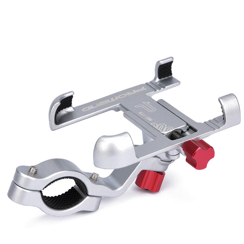 JMT-270154 Aluminum Alloy Motorcycle Phone Holder with 360-Degree Rotation and Sturdy Design