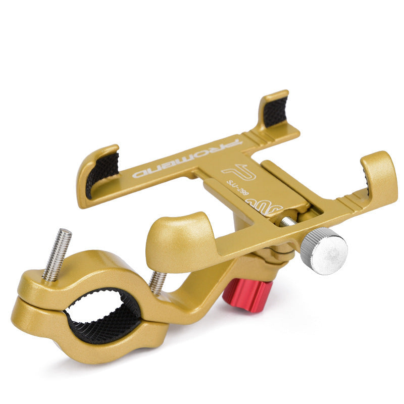 JMT-270154 Aluminum Alloy Motorcycle Phone Holder with 360-Degree Rotation and Sturdy Design