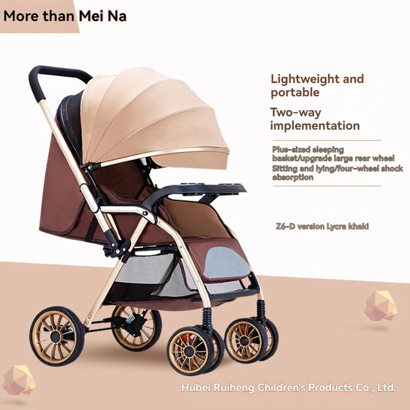 JMT-270282 Lightweight Foldable Compact Stroller for Travel with Luxury Features