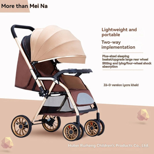 JMT-270282 Lightweight Foldable Compact Stroller for Travel with Luxury Features
