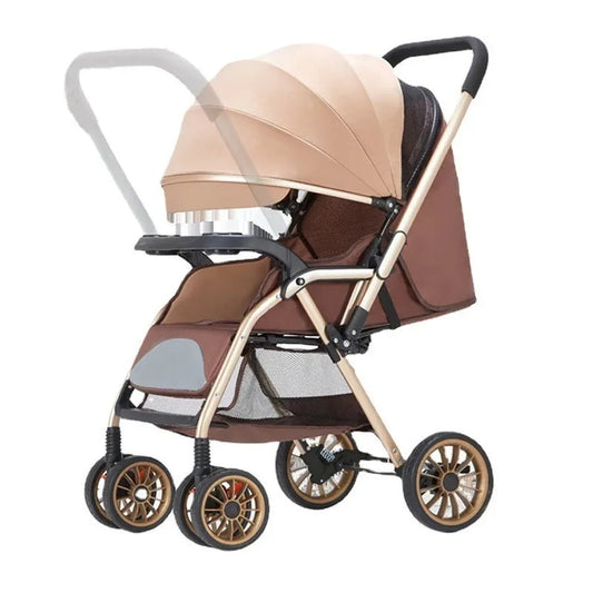 JMT-270282 Lightweight Foldable Compact Stroller for Travel with Luxury Features