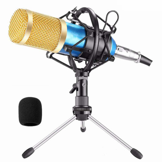 JMT-270474 BM800 Cable Condenser Microphone for Computer, Stage, and Recording Use, 20Hz-20kHz Frequency Response