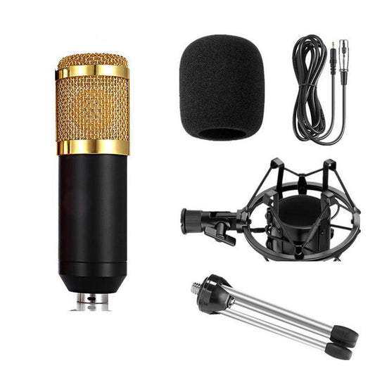 JMT-270474 BM800 Cable Condenser Microphone for Computer, Stage, and Recording Use, 20Hz-20kHz Frequency Response