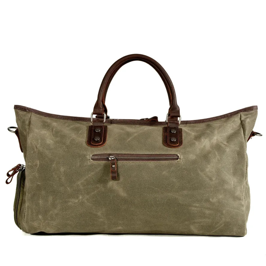 JMT-270538 Spacious Waterproof Canvas Travel Duffle Bag for Leisure and Everyday Use
