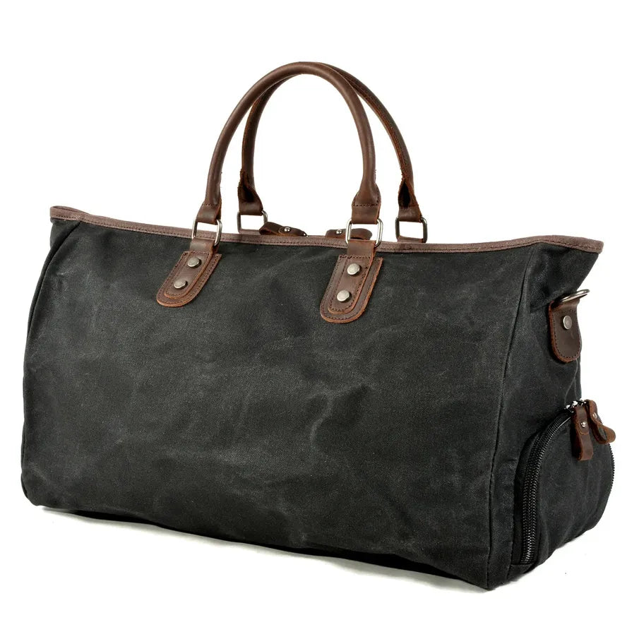 JMT-270538 Spacious Waterproof Canvas Travel Duffle Bag for Leisure and Everyday Use