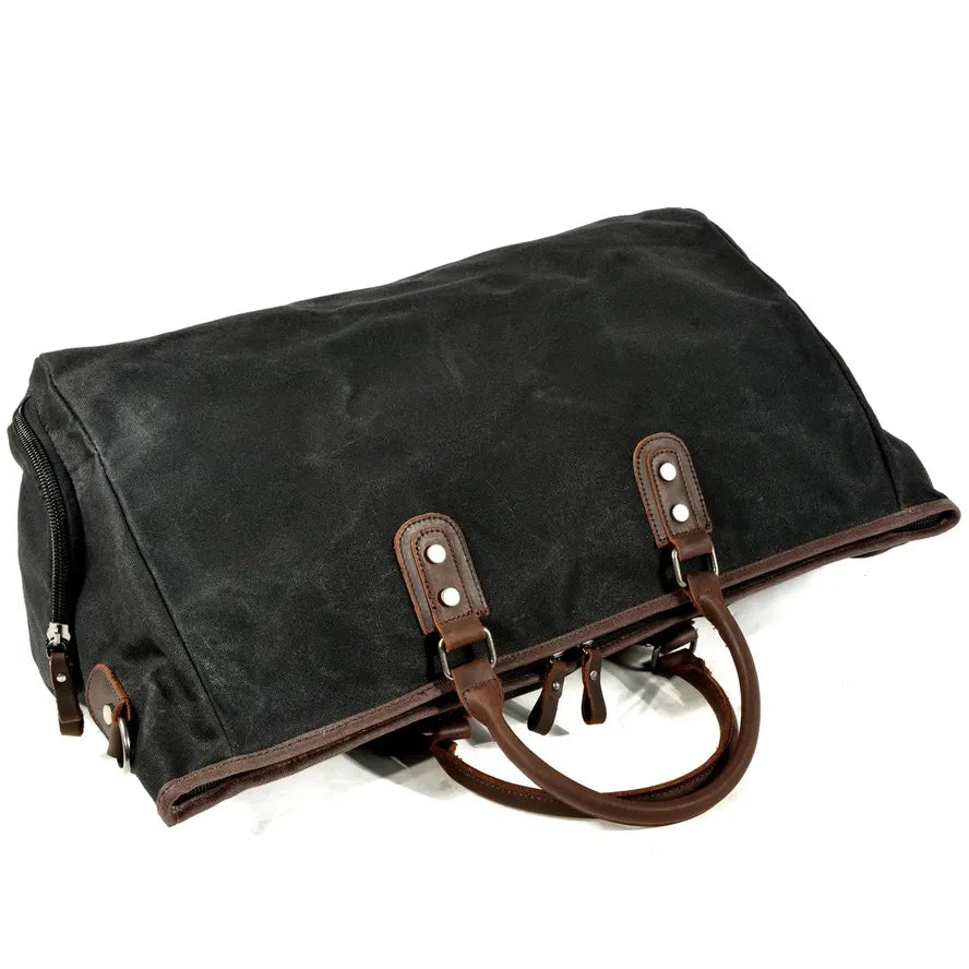 JMT-270538 Spacious Waterproof Canvas Travel Duffle Bag for Leisure and Everyday Use