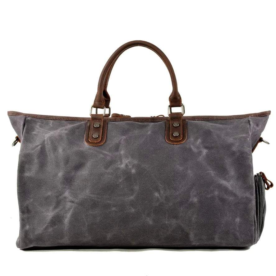 JMT-270538 Spacious Waterproof Canvas Travel Duffle Bag for Leisure and Everyday Use